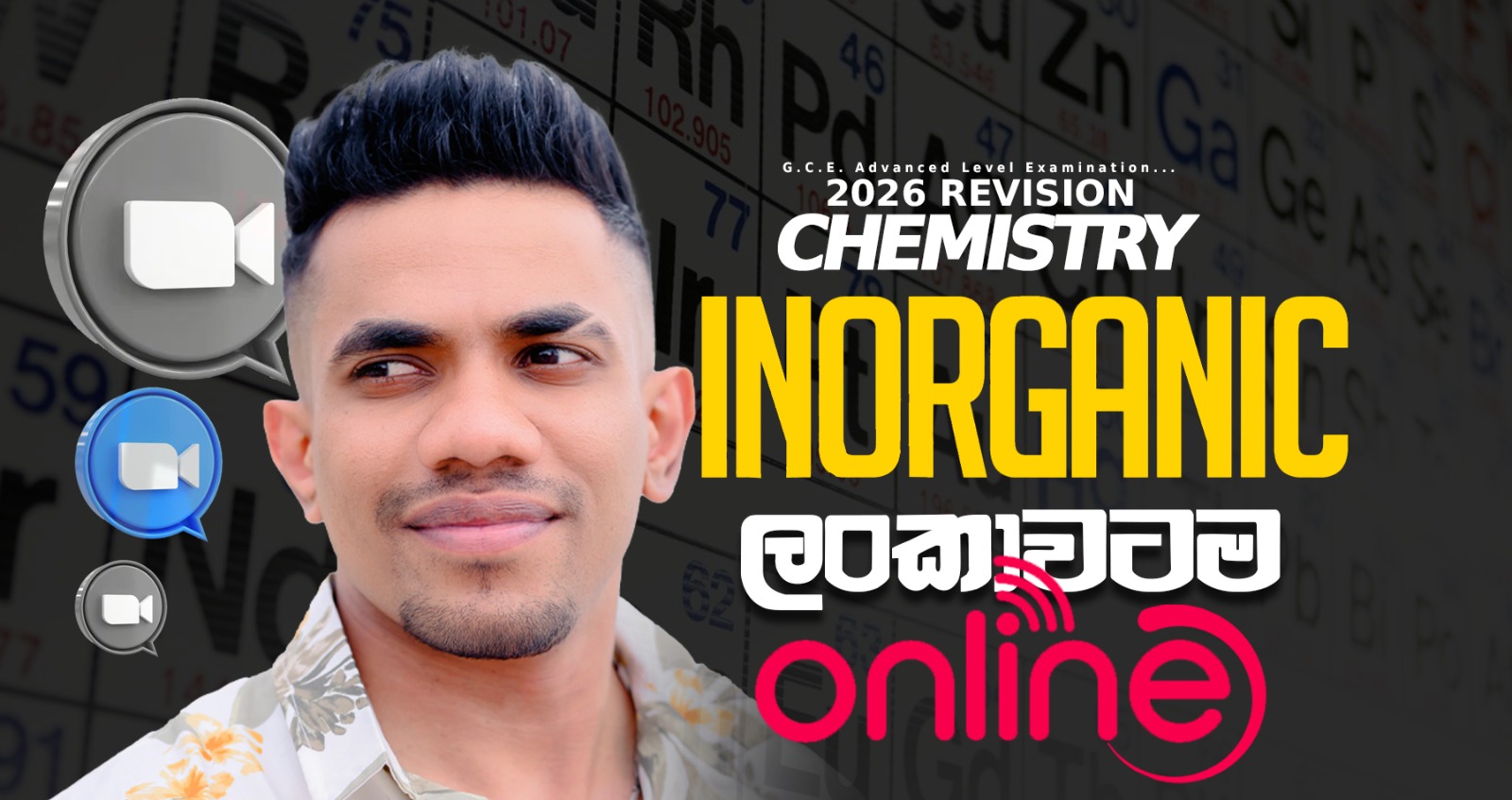 2026 Chemistry Revision - Inorganic